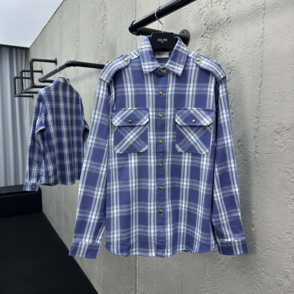 「#5256」  CELINE Long-sleeved shirt