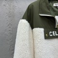 「#5257」  CELINE fleece jacket