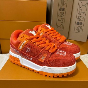 「#140」LOUIS VUITTON Trainer diamond