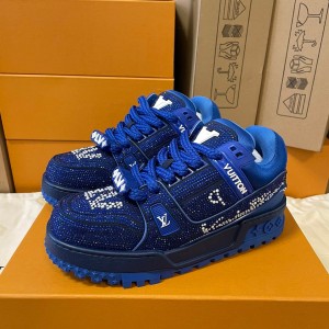 「#142」LOUIS VUITTON Trainer diamond