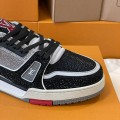 「#155」LOUIS VUITTON Trainer diamond