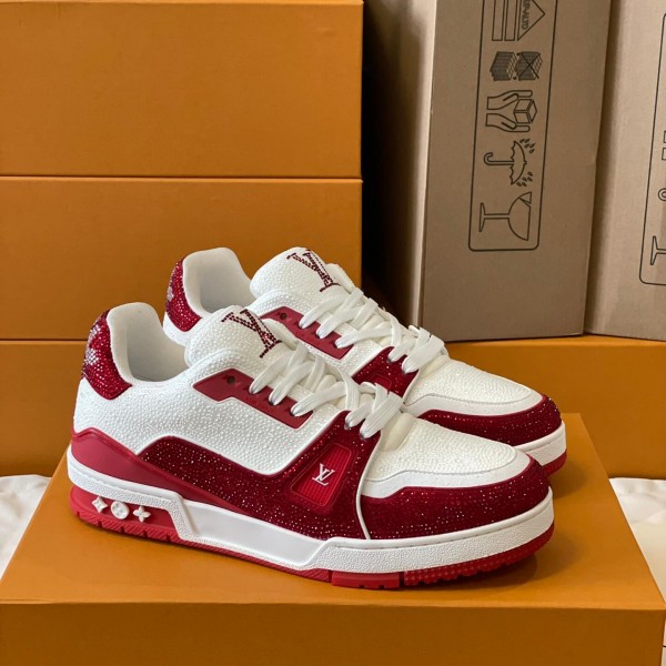 「#161」LOUIS VUITTON Trainer diamond