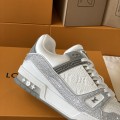 「#162」LOUIS VUITTON Trainer diamond