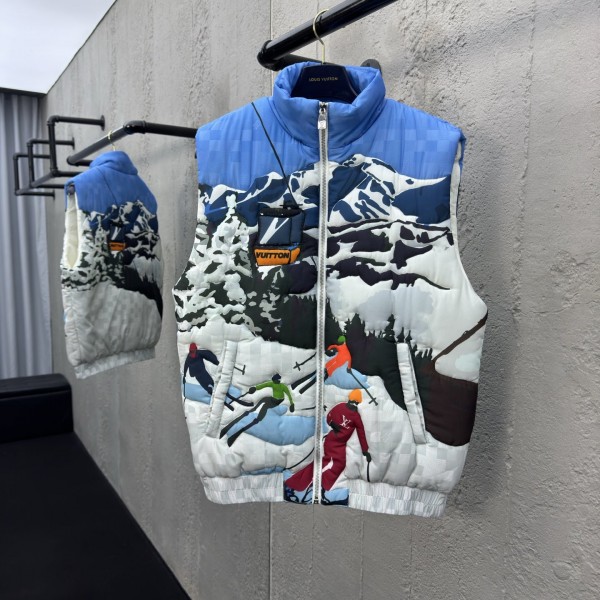 「#1076」Louis Vuitton Vest; jacket; down jacket