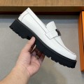 「#837」Hermes Loafers shoes