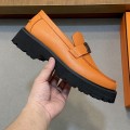 「#839」Hermes Loafers shoes