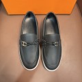 「#844」Hermes Loafers shoes