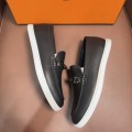 「#844」Hermes Loafers shoes