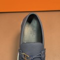 「#845」Hermes Loafers shoes