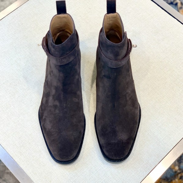 「#850」Hermes leather shoes