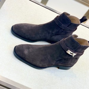 「#850」Hermes leather shoes