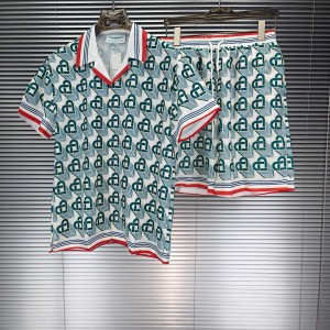 「#16434」CASABLANCA shirt Set;Summer suit