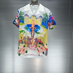 「#16435」CASABLANCA shirt Set;Summer suit