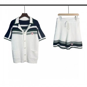 「#16444」CASABLANCA shirt Set;Summer suit