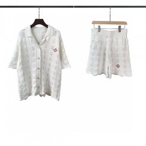「#16449」CASABLANCA shirt Set;Summer suit