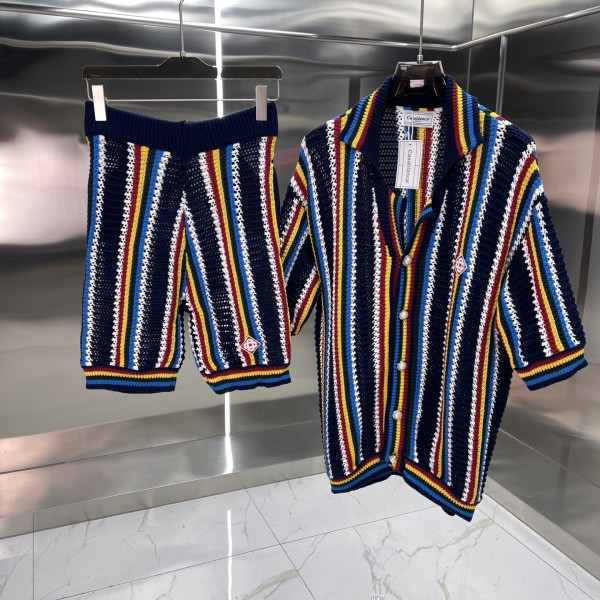 「#16451」CASABLANCA shirt Set;Summer suit