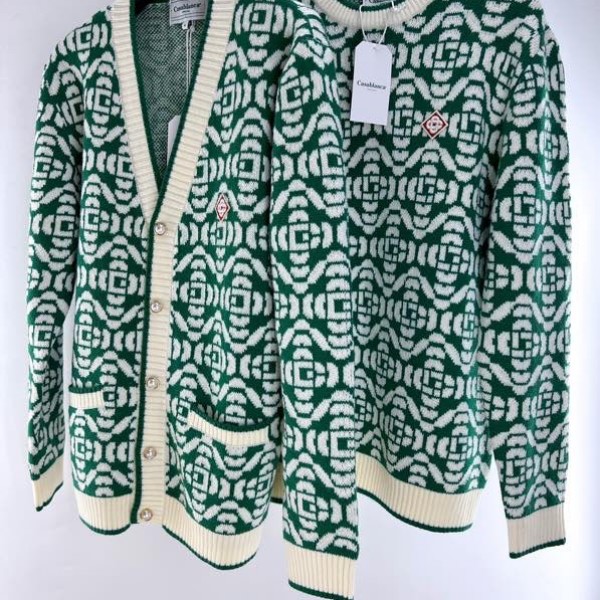 「#16602」CASABLANCA sweater; cardigan