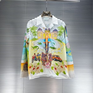 「#16392」CASABLANCA Long-sleeved shirt
