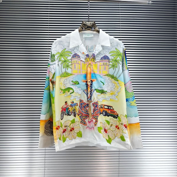 「#16392」CASABLANCA Long-sleeved shirt