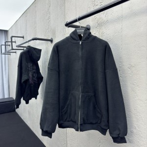 「#1740」Balenciaga hoodie; zipper hoodie