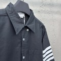 「#3242」THOM BRKWNE Long-sleeved shirt