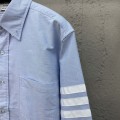 「#3244」THOM BRKWNE Long-sleeved shirt