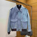 「#6766」Louis Vuitton jacket; 100% genuine leather