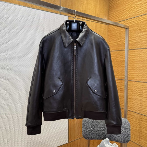 「#6773」Louis Vuitton jacket; 100% genuine leather