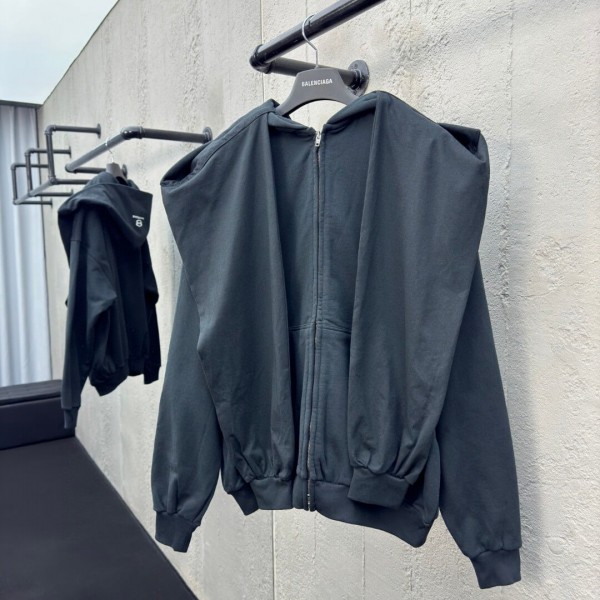 「#1744」Balenciaga hoodie; zipper hoodie
