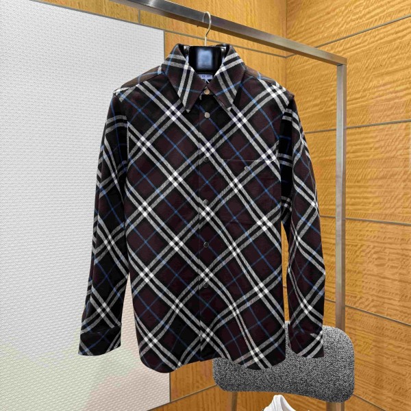 「#8382」  Burberry Long sleeve shirts