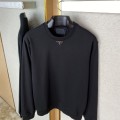 「#9658」Prada shirt; sweatshirt