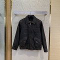 「#9622」Prada jacket; Genuine leather; Customized