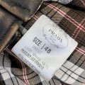 「#9622」Prada jacket; Genuine leather; Customized