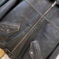 「#9622」Prada jacket; Genuine leather; Customized