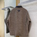 「#9620」Prada jacket; Genuine leather; Customized