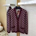 「#8673」Gucci Sweater; Reversible Sweater; Cardigan