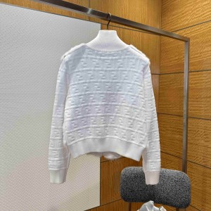 「#12348」Fendi jacket; Genuine leather; Customized