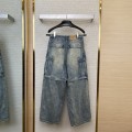 「#13644」Balenciaga jeans; Removable jeans; shorts
