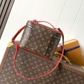 「#20056」Louis Vuitton Bags; Chip M12671 (18 x 14.5 x 24 cm