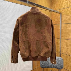 「#1846」MIU MIU jacket;Suede jacket