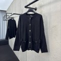 「#4051」CHANEL cardigan; sweater