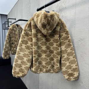 「#5223」  CELINE fleece  jacket