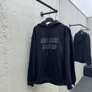 「#5238」  CELINE zipper hoodie