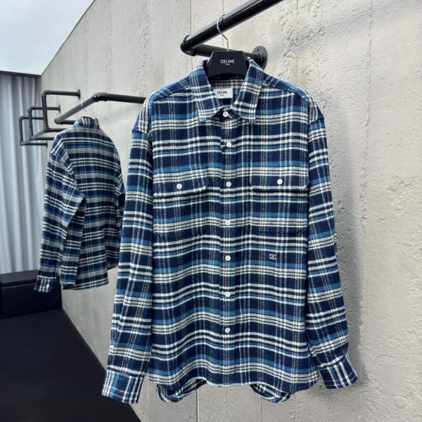 「#5245」  CELINE Long-sleeved shirt